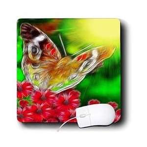  SmudgeArt Butterfly Designs   Common Buckeye   Mouse Pads 