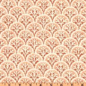  54 Wide Covington Seabourne Coral Fabric By The Yard 