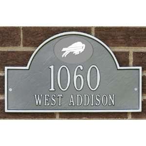  Buffalo Bills Pewter & Silver Personalized Address Plaque 