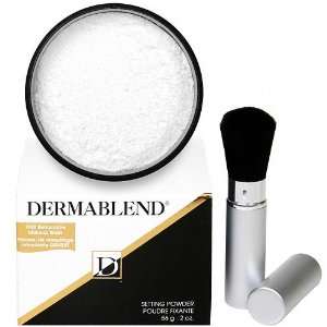  Dermablend Deluxe Setting Powder with Retractable Brush 2 