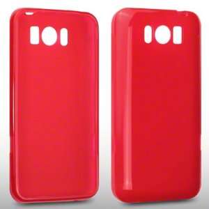  HTC TITAN TPU GEL CASE BY CELLAPOD CASES RED Electronics