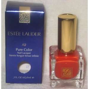  Estee Lauder Pure Color Nail Lacquer in Papaya Sorbet 