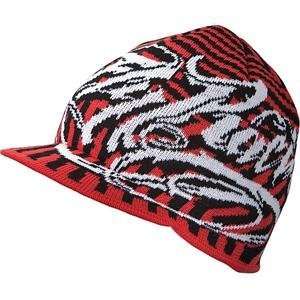  Fly Racing Custom Bill Beanie   One size fits most/Red 