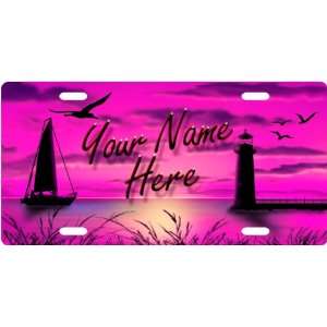  Island Evening Skies Custom License Plate Novelty Tag from 