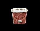 croscill gramercy regal paisley scalloped 4 hole toothbrush holder nwt