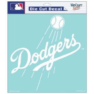  Los Angeles Dodgers MLB Die Cut Decal (8x8) by Wincraft 