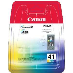   41   Print cartridge   1 x color (cyan, magenta, yellow)   155 pages