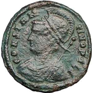 CONSTANTINE I da Great CONSTANTINOPLE Found 330AD Authentic Ancient 