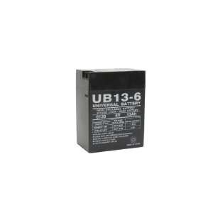  Universal Power Group Inc 86452 Battery Sla 6Volt UB6130 