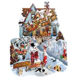   At Our House 1000pc Shaped Jigsaw Puzzle by Lori Schory Toys & Games
