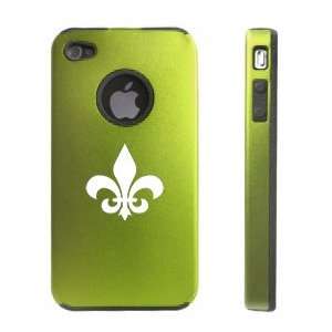  Apple iPhone 4 4S 4G Green D45 Aluminum & Silicone Case 