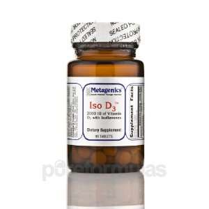 Metagenics Iso D3 2,000 IU of Vitamin D3 with Isoflavones   90 Tablet 
