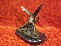   Bronze Sculpture Angel  Psyche and Eros  Statue Figure Cupid  