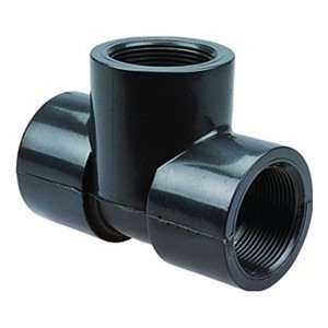  3 FPT PVC Sched 80 Threaded Tee