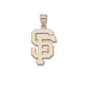  San Francisco Giants 1 SF Pendant   14KT Gold Jewelry 