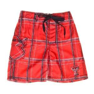    Texas Tech Red Raiders Infant/Toddler Red Boardshorts Baby