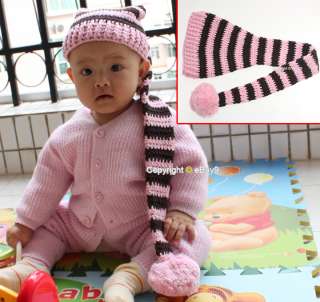 Mts Newborn Beanie baby Elf Hat Crochet Handmade Photography Prop 