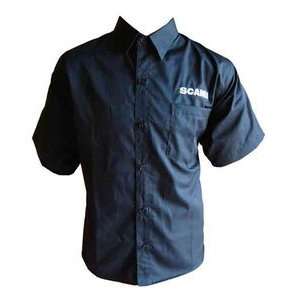  Saab Scania Crew Shirt Black