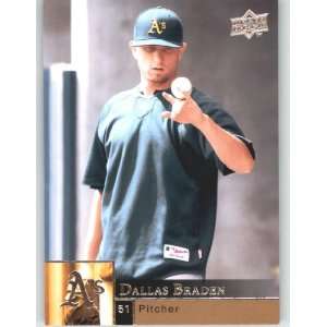 2009 Upper Deck #785 Dallas Braden   Athletics (Baseball 