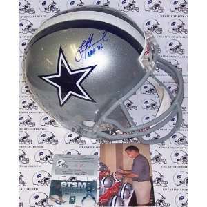  Troy Aikman Autographed Dallas Cowboys Full Size Replica 