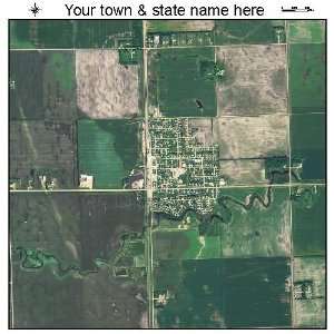   Photography Map of Thompson, North Dakota 2010 ND 