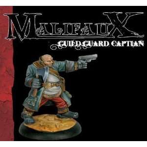  Malifaux 32mm Guild Guard Captain Toys & Games