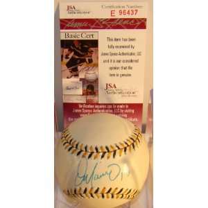 Dan Marino SIGNED 1994 ALLSTAR GAME MLB Baseball JSA