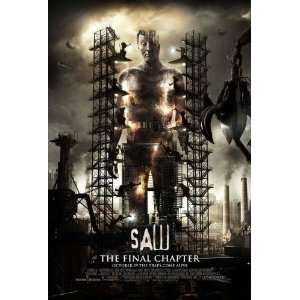  Saw 3D Movie Poster #01 Final Chapter 24x36