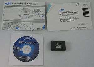 Samsung Accessories Manual + CDROM + Battery AS IS  