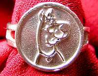   Rose gold plated over Sterling Silver Puppy Dog jewelry cartoon  