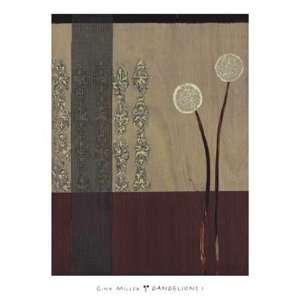  Dandelions I   Poster by Gina Miller (19.75x27.5)