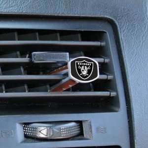 Oakland Raiders 4 Pack Vent Air Fresheners  Sports 