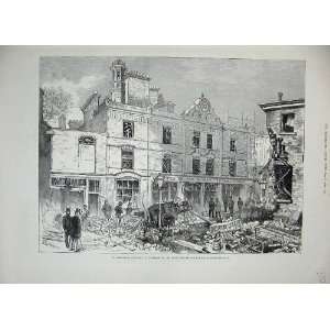  1884 Dynamite Westminster Damage Scotland Yard Building 
