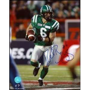  Rob Bagg Saskatchewan Roughriders Autographed/Hand Signed 