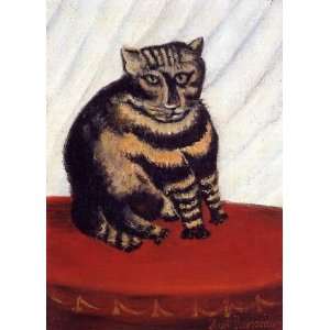  painting reproduction size 24x36 Inch, painting name The Tiger Cat 