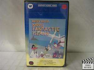 Daffy Ducks Movie Fantastic Island VHS Looney Tunes  