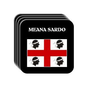   , Sardinia (Sardegna)   MEANA SARDO Set of 4 Mini Mousepad Coasters