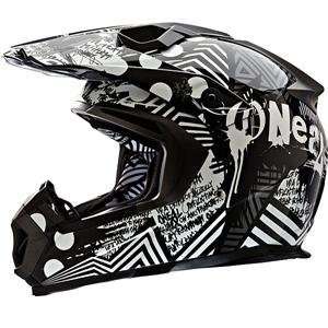  ONeal Racing 8 Series Mayhem II Helmet   Large/Black 
