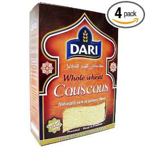 DARI Whole Wheat Couscous, 17 Ounce (Pack of 4)  Grocery 