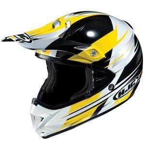  HJC CL X5 Sapien Helmet   Medium/Yellow Automotive
