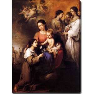  Raphael Sanzio Holy Family Giclee Canvas Oil Brush Art 