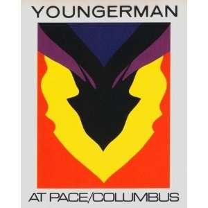  At Pace/Columbus Lithograph by Jack Youngerman. size 23 