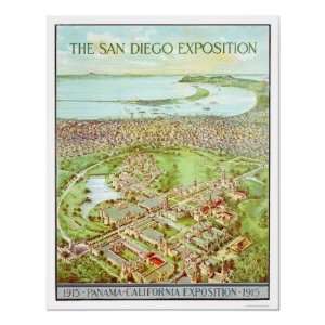  Panama   California Exposition in San Diego 1915 Posters 
