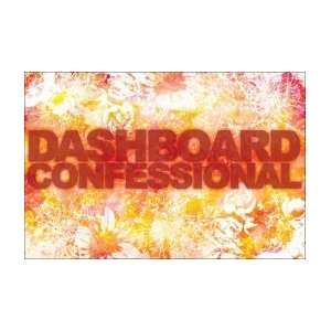  DASHBOARD CONFESSIONAL Logo Music Poster