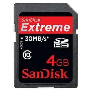  4GB Extreme SD Card Electronics