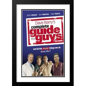  Dave Barrys Guide to Guys 20x26 Framed and Double Matted 