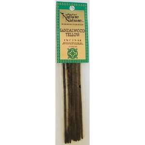  Sandalwood Yellow nature stick (10 sticks) incense 