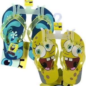  Spongebob Sandals Sizes 11 3 Two Assorted Designs Case 