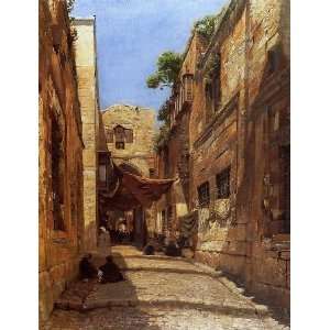   David Street in Jerusalem, By Bauernfiend Gustav   Home