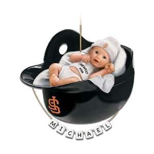  San Francisco Giants Personalized Babys First Christmas 